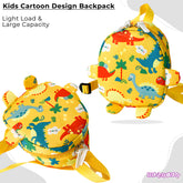 Kindergarten Cute Cartoon Kids School Bag for Boys and Girls (Yellow)